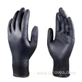 Powder Free Flexible Black Vinyl Nitrile Blend Gloves